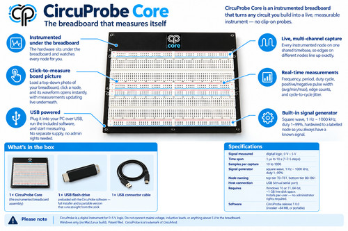 Circuprobe core usb logic - circuprobe,