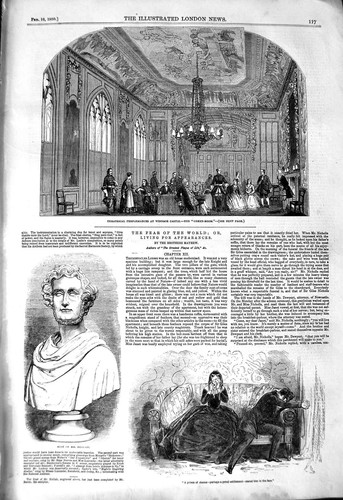 Original old antique print - antique,