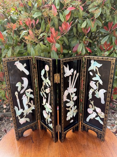 Vintage chinese black lacquer - chinese,
