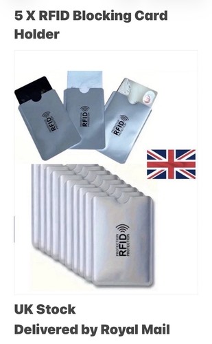Rfid blocking card - x,