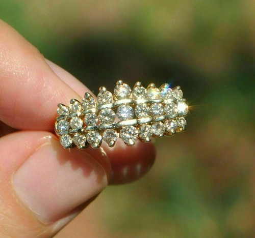 14k yellow gold lab - gold, grown