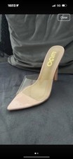 Ego Nude Clear Heels