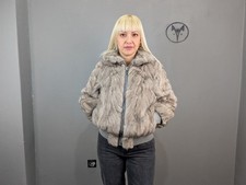 Fur Mink bomber jacket with
