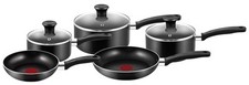 Tefal Essential Non-Stick  5 Pieces Cookware Saucepan Set