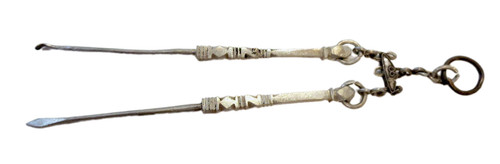 Opium silver chinese tools - opium,