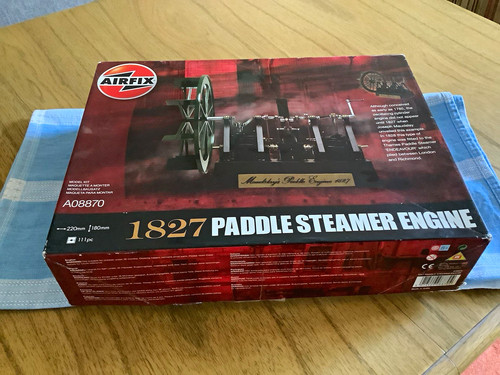Airfix 1827 paddle steamer - paddle,