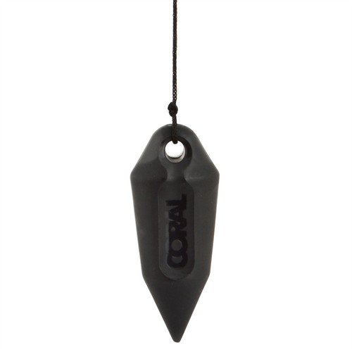 Coral nylon plumb bob - coral, and