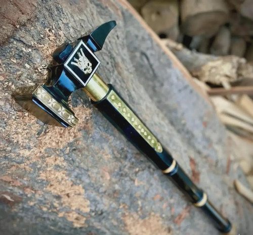 Hand forged viking war - war, hammer