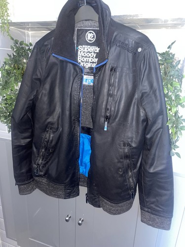 Superdry black insulated - black, warm