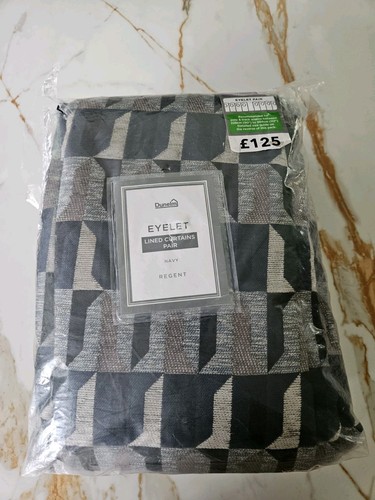 Dunelm regent lined curtains - regent,