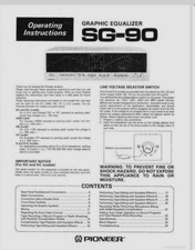 Pioneer SG-90 Stereo Graphic
