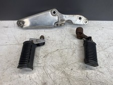  Suzuki Gs 850 G 79 80 Left Foot Rest Heal Plate Footpegs Peg Pillion Complete