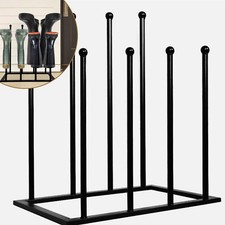 4/6Pair Welly Boot Stand Rack Metal Indoor Outdoor Shoes Storage Walking Hiking