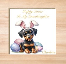 Doberman Dog Personalised