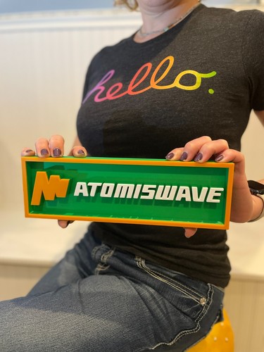 Atomiswave printed game - printed,