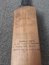 Full Size Signed Cricket Bat