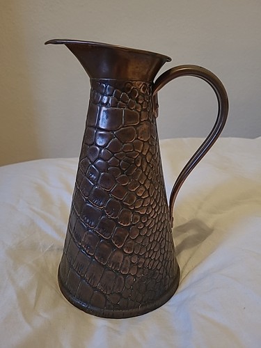 Vintage sankey copper jug - copper,