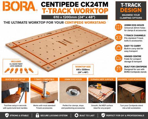 Bora centipede ck24tm track - bora,