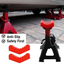 2x 6Ton Rubber Axle Jack Pad