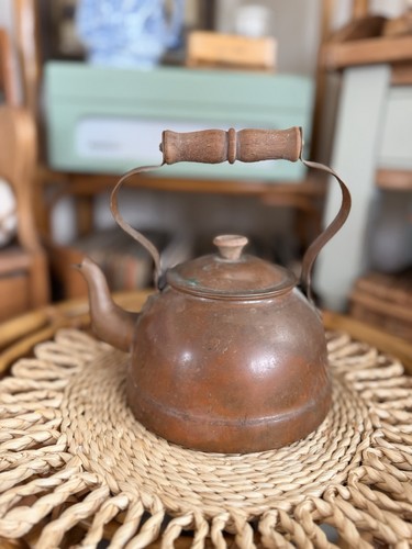 Vintage tagus copper brass - brass, tea