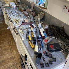 Model Cardboard Railway Buildings Shops Station,Coal,Hornby Signals House Trucks