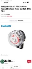 Sangamo Q554.3 3 Pin 24 hour