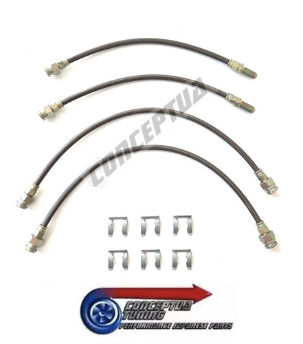 Stainless braided brake - braided,