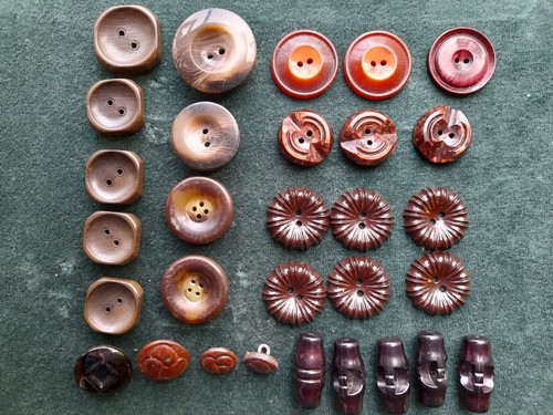 Vintage antique buttons - vintage/antique,
