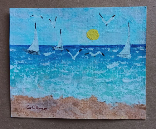 Original painting bob ross - bob,