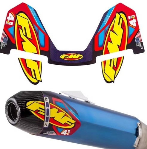 Fmf exhaust sticker kit - exhaust,