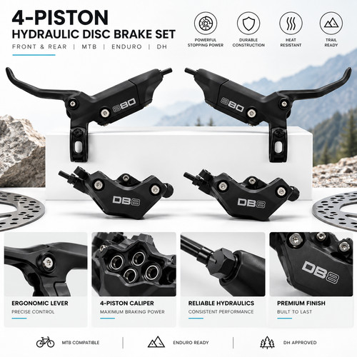 Db8 piston front - 4-piston,