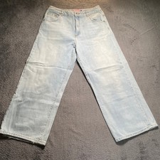 SUPERDRY PHOEBE Jeans Women's Wide Leg  W30 L25 Blue  Denim Vintage Style