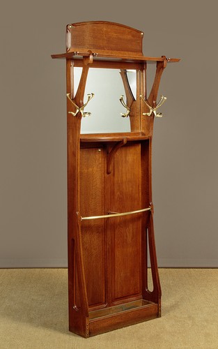 Art nouveau hallstand 1920 - art, c.1920