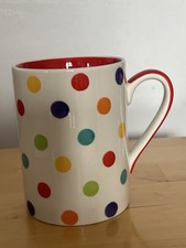 Whittard Of Chelsea Coffee/Tea Mug. Brightly coloured spotted design.