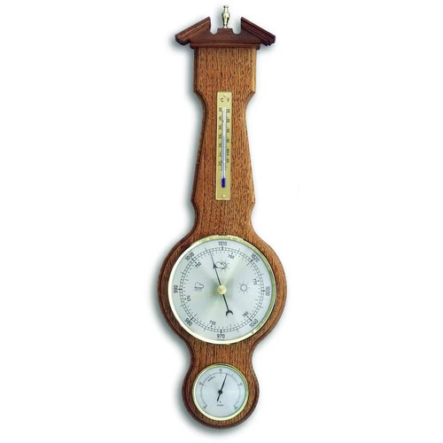 Oak banjo barometer 50cm - banjo,