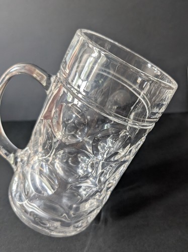German beer stein glass - beer, 1l
