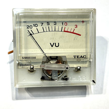 Tascam 38 VU Meter with working lamp pt no: 5296003300