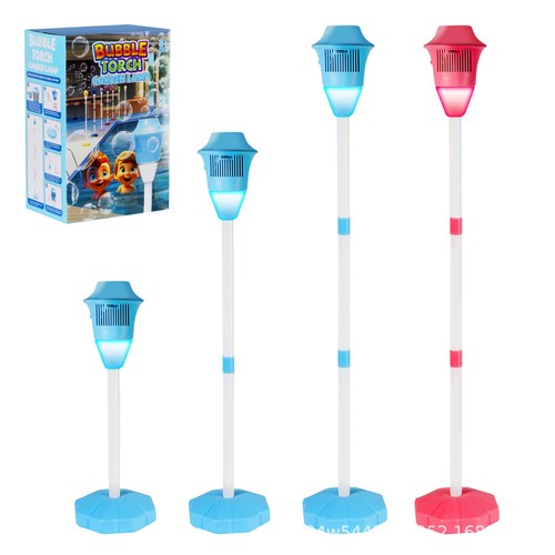Street light bubble machine - street,