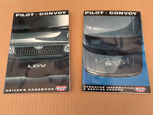 Ldv convoy pilot drivers hand - pilot,