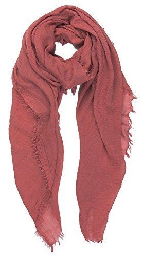 Plain crinkle scarf for - plain,