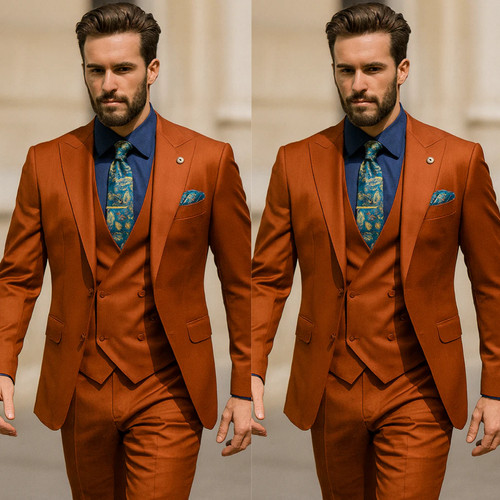 New tailored men suit - new, business
