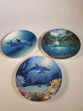 Vintage Collectable Plates Dolphin Coalport China The Hamilton Collection