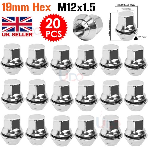 20x alloy wheel - 20x, nuts