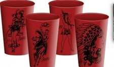 Set Of 4 x Sailor Jerry Rum