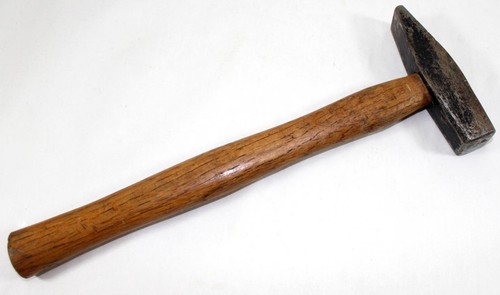 Vintage cross peen hammer - cross, 400g