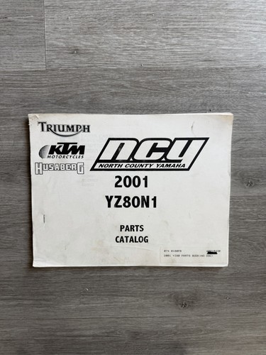 2001 yz125n1 parts catalog - parts,