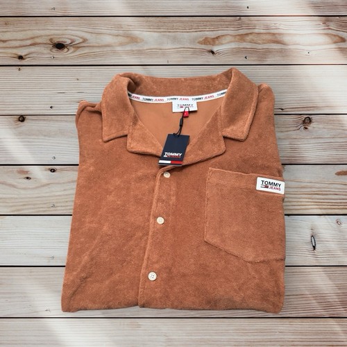 Tommy jeans mens cuban shirt - tommy,