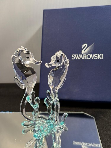 Swarovski crystal seahorses - crystal,