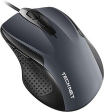 TECKNET USB Wired Mouse, 6400
