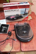Ion Quick Play LP USB powered LP to MP3 turntable